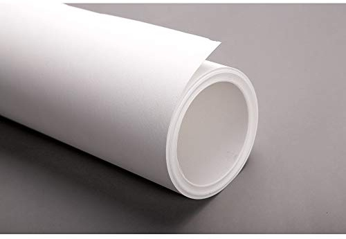 Clairefontaine 96712C Rouleau Papier Dessin Croquis - Papier Dessin Blanc au Grain Très Léger - 1,5x10 m 120g - Idéal pour le Dessin et Croquis au Crayon, Feutre ou Fusain