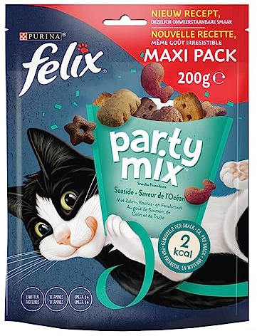FELIX Party mix - Friandises saveur océan - pour chat - 200g