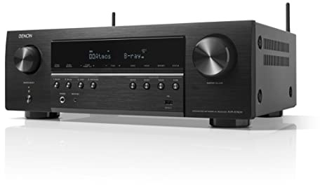 Denon AVR-S760H 7.2-Channel Home Theater Receptor AV 8K Video Ultra HD 4K/120 - (Nuevo 2021)