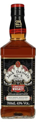 Jack Daniel's Sour Mash Tennessee Whiskey LEGACY EDITION No. 2 - BLACK DESIGN 43% Vol. 0,7l