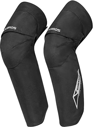 ROCKBROS Beinlinge Knieschutz ohne Polsterung Knielinge Beinwärmer Fahrrad/Motorrad Warm Radsport 1 Paar Knieschoner Fleece Winddicht für Damen/Herren
