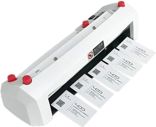 Verstellbarer Namenskartenschneider, Automatischer Visitenkartenschneider, Kartenschneidemaschine Im A4-Format, Schnittstärke, 300 G Büropapierschneider, Automatischer Kartenschneider, Für Unternehmen