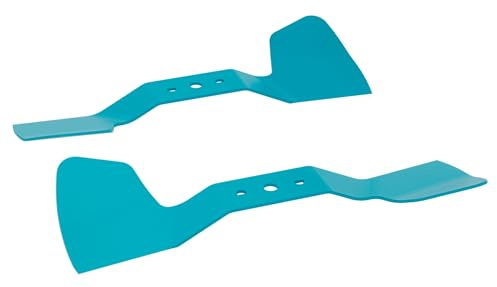 GARDENA Ersatzmesser, Set mit 2 Messern für GARDENA Akku-Rasenmäher PowerMax Duo