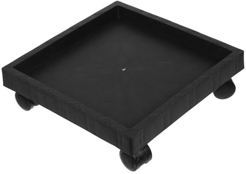 Sosoport Support Plantes Carré roulettes pour Déplacer Facilement Support pour Pot De Fleurs sur Palette avec roulettes pour Jardinière