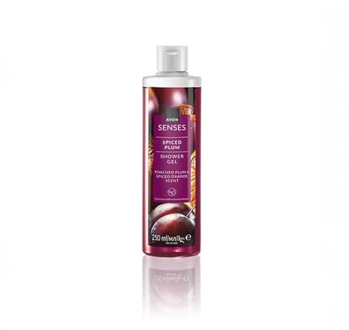 Avon Senses Spiced Plum, Pfaume & Gewürzorange, Duschgel, 250 ml