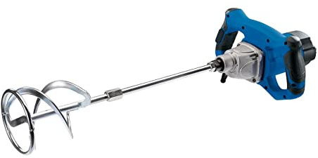 Draper 56406 110V Power Mixer (1400W), Blue, Silver