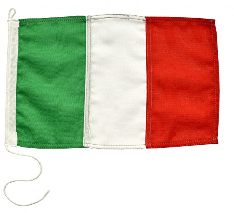 Navyline Pavillon de courtoisie Italie - 20 x 30 cm