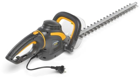 STIGA SHT 600 Tagliasiepi Elettrico - 600 W, Lama 61 cm a Doppia Azione, Impugnatura Rotante 180°, 2400 SPM, Leggero ed Ergonomico