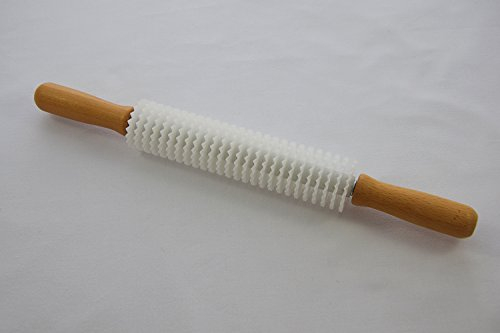 ELETTRO CENTER Art.168 Größe spaghettone Zacken, Delrin, weiß, 2 Einheiten