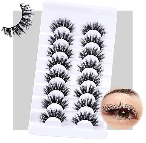 Cluster Lashes D Curl Individual Lashes Natural Lash Clusters Wispy Cluster Eyelash Extensions Russian Volume Individual Eyelashes Fluffy Lash Extensions Pack by GWAWG