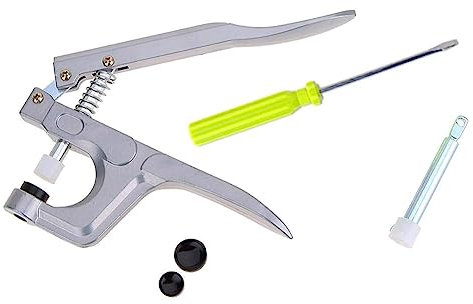 BE-TOOL Snaps Zange Druckknopfzange, T3 T5 T8 Druckknopfzange Befestigungswerkzeug für Nähen, Basteln, DIY, Lätzchen, Stoffwindeln, Wollkleidung