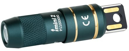 OLIGHT I Mini 2 Linterna Pequeña LED USB Recargable Llavero Compacto