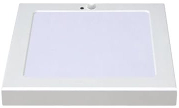 LED Aufbauleuchte Deckenleuchte eckig 18 Watt IP20 mit Bewegungsmelder neutralweiß (4200 K)