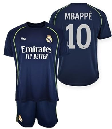 Real Madrid Barnset 2a utrustning 25-26 unisex pojkar