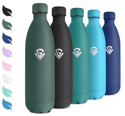 Borraccia Sportiva 1,5L, Bottiglia con Cannuccia, a Prova di Perdite, Facile Pulizia, Bottiglia Acqua Motivazionale con Indicatore del Tempo, per Campeggio, Ciclismo, Scuola, Ufficio, Lavoro