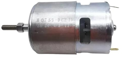 WPIJIBVKZ 1pcs DC Motor 21V Grass Cutter Motor for Weed Trimmer/Cordless Weeder with Long Shaft, Lawn Mower Replaces Motor