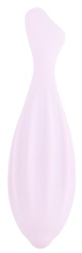 NOENNULL Rouleau Facial, Rouleau Facial en Silicone, Outil de Soins de la Peau, Ergonomique, Portable, Facile à Nettoyer, Masseur à Rouleaux Faciaux en Silicone (Rose)