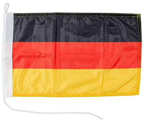 Everflag Motorrad-/Bootsflagge 25x40cm: Deutschland
