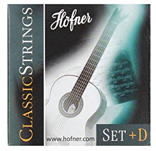 Höfner Konzertgitarren-Saiten HCS-Set+D Classic Guitar Strings