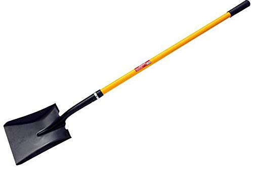 Defender Tools S13 1480mm Long Garden Shovel Square Mouth Head Fibreglass Handle