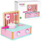 boppi Wooden Tabletop Kids Toy Kitchen Pretend Play Cooker Counter Hob | Cooking Utensil & Saucepan Toys & Accessories for Children 3 Years and Up