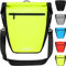 gipfelsport Fahrradtasche für Gepäckträger - Gepäckträgertasche I Fahrradtaschen, Satteltaschen mit 21l Volumen I wasserdicht, reflektierend, gelb