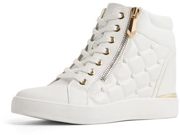 ALDO Women's Ailannah Sneaker, Other White, 5