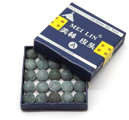 BILMAG Billard Queue Klebeleder Pomeranze Meilin A, 10,5mm, Snooker, 5 STK.