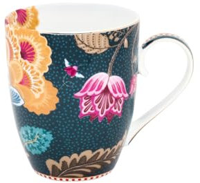 Pip Studio Fantasy Denim Blue Henkelbecher 0,35l