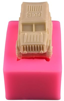 Haione 3D Auto Silikon Fondant Form Schokolade Kuchen Dekoration Backwerkzeuge für DIY Keks Eiswürfel Kerze Süßigkeiten Seife