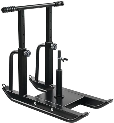 Luge lestée, luge de musculation, appareil de fitness, niveaux réglables en hauteur 5, pour entraînement et fitness musculation, convient pour 1 et 2