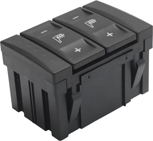 MospdyGear 6M2T-19K314-AC Elektrischer Sitzheizungsschalter, Ersatz für Ford Mondeo MK4 2007-2010, Ersatz für Ford S-MAX 2006-2010, Ersetzt BS7T-19K314-AB
