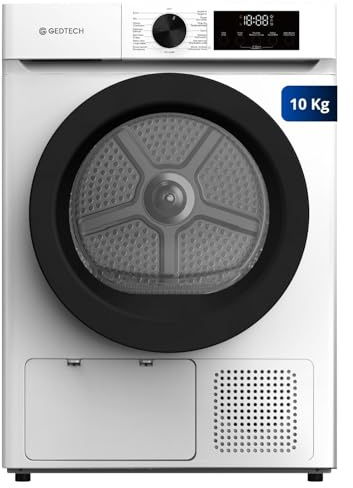 GEDTECH Sèche-linge pompe à chaleur SLHPE - L60cm - 16 programmes - Départ différé - Grande capacité (10 Kg)