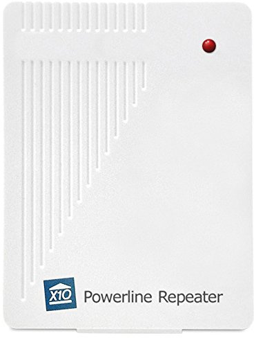 X10 Powerline Command Repeater (PLC01) - Extended signal range Repeater for X10 powerline signals - Plugs into any standard power outlet with built-in pass-through outlet