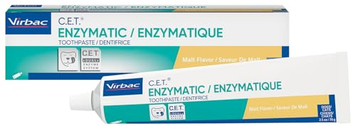 Virbac C.E.T. Enzymatic Toothpaste, Malt Flavor, 2.5 oz