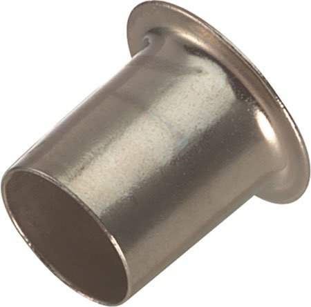 HARDWARE FOR YOU LTD PACK OF 24 SHELF SUPPORT SLEEVE IN NICKEL 7,5 HOLE