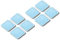 Beurer EM59 Electrode Replacement Set, Suitable for the Beurer EM59 Digital TENS/EMS Device with Heat, Pack of 8 45x45 mm Gel Pads