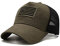 Idopy USA American Flag Army Militär Stil Mesh Baseball Cap Hut