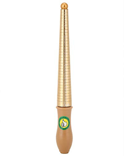 Strumento di misurazione della misura dell'anello, strumento di misura dell'anello del bastone di misura del dito del mandrino del calibro dell'anello Formato di Hong Kong