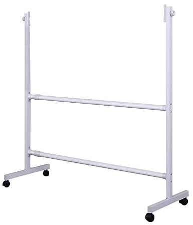 MAXHID Beweglicher Whiteboard-Ständer, Rollende, Trocken Abwischbare Tafel-Staffelei Mit Rädern, Für Büro, Klassenzimmer, Zuhause