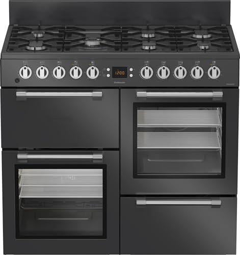 Leisure Cookmaster 100 100cm Dual Fuel Range Cooker - Anthracite - A Rated