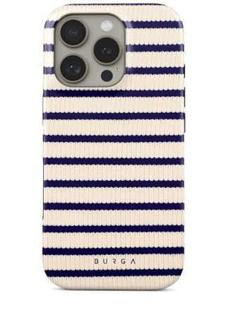 BURGA Handyhülle für iPhone 16 Pro – Unisex Hybrid-Schutzhülle mit stoßdämpfendem TPU & kratzfester Außenschale, erhöhter Displayrand, MagSafe-kompatibel, kabelloses Laden, stylisches Design
