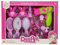 YSAMAX Dress Up Salon Pretend Makeup Set with Hair Dryer, Princess Dress Up, Kids Makeup Accessories, Portable Makeup Kit A Gift For 3-Year-Old Girls