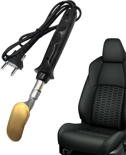 Bceer Mini Ferro da Stiro per Riparazioni in Pelle Mini Ferro da Stiro per Pelle con Livellamento Strumenti di Riscaldamento Elettrico Strumenti per Auto Riparazione Pelle