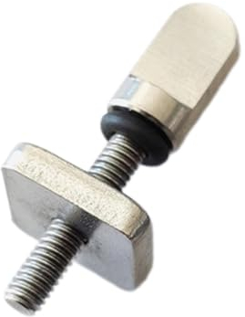 F Fityle Surfbrett-Finnenschraube mit Plattenmontage-Hardware Edelstahl-Longboard-Finnenschraube für Surf-Longboard Männer Frauen Wassersport