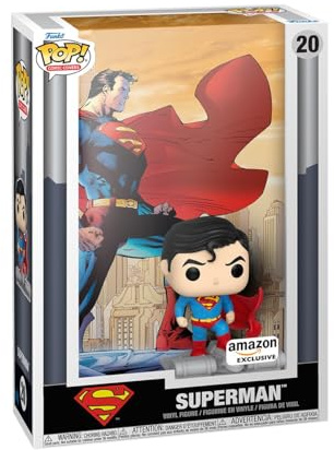 Funko Pop! Comic Cover: DC - Superman 85th - DC Comics- Exclusiva Amazon - Figura de Vinilo Coleccionable - Idea de Regalo - Mercancia Oficial - Juguetes para Niños y Adultos - Movies Fans