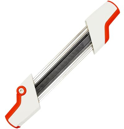 Ymholok Effizientes Design, 2-in-1, 4,8 mm, einfacher Feil-Kettensägen-Kettenschärfer, passend für Kettenteilung, 0,8 cm Durchmesser, 3/16 Zoll, einfaches Feilen