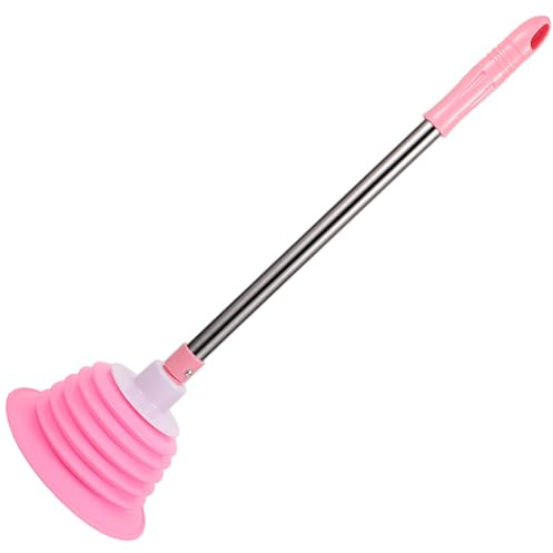 OSALADI Ventouse Déboucheur De Toilettes En Pvc Résistant Débloqueur Multi-usages Pour Lavabo Et Bain Nettoyage Salle De Bain Outil Pratique Maison Bureau Hôtel, Usage Quotidien