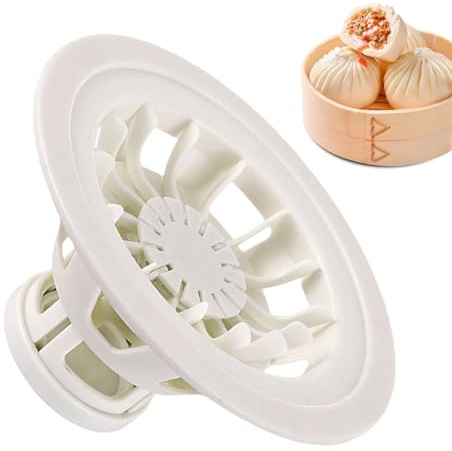 Chinese Baozi Maker Machine, Momos Dumpling Maker Machine, Manual Bao Buns Press Machine, Instant Pastry Pie Steamer Bun Mold For Homemade Dumpling Bao Buns