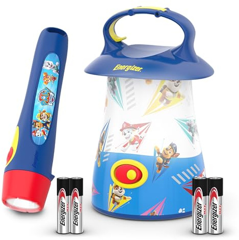 Energizer PAW Patrol Kids LED Lantern and Handheld Flashlight Combo Pack, Batteries Included